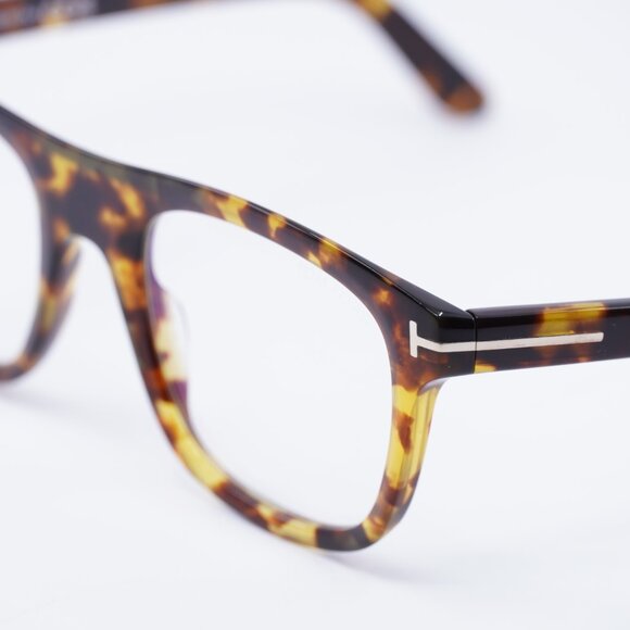 Tom Ford FT5939-B 053 Eyeglasses Havana 52mm Square Frame - Picture 7 of 10
